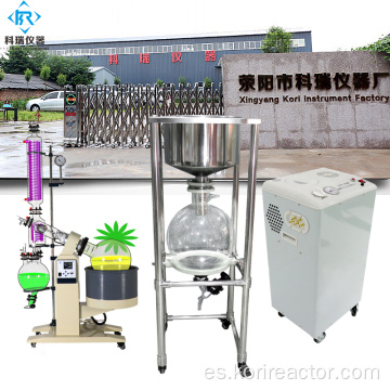 evaporador rotatorio al vacío de laboratorio 50L